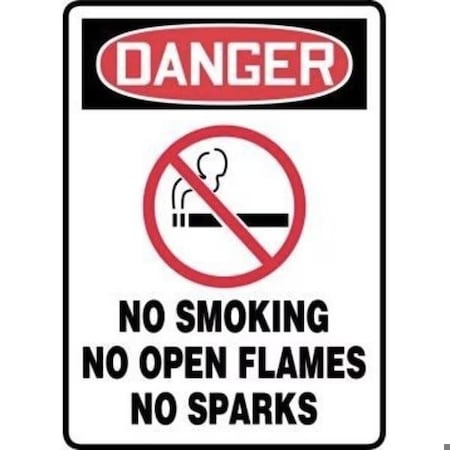 Accuform OSHA DANGER SAFETY SIGN NO SMOKING MTDX002XV MTDX002XV